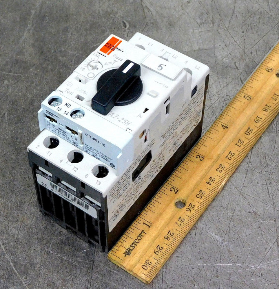 Sprecher & Schuh - KTA7-25H-16A Series C Manual Motor Controller 690V AC 16A 6kV
