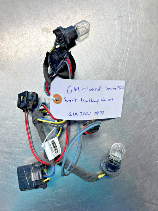 30020872 OEM  GM  2014-2015 Chevy Silverado Headlight WIRE HARNESS   3002-0872