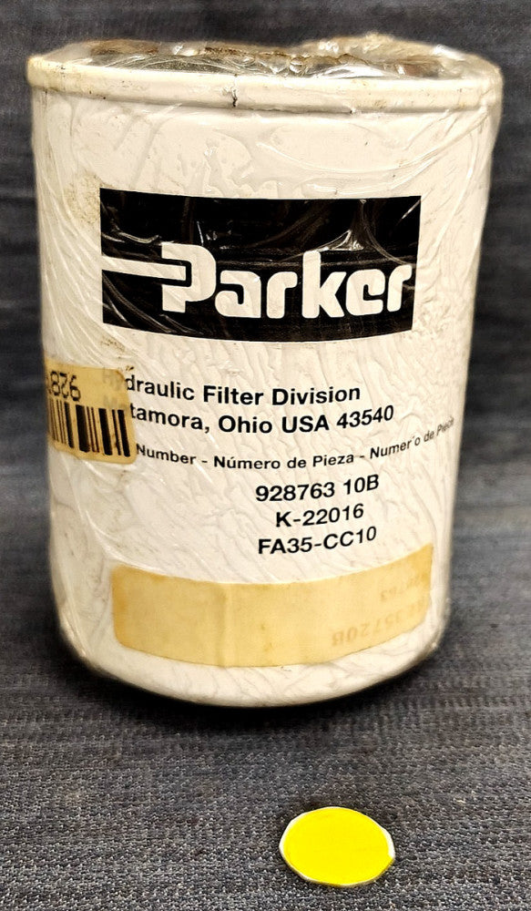 PARKER HYDRAULIC FILTER 928763-10B K-22016 FA35-CC10