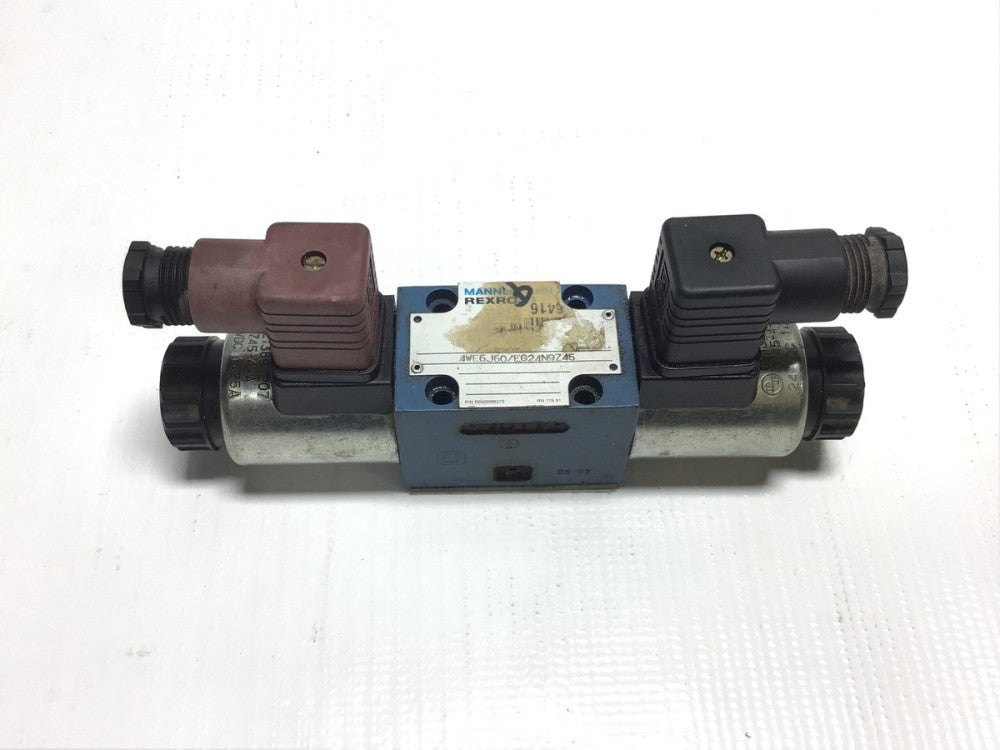 Rexroth 4WE6J60/EG24N9Z45 Position Hydraulic Directional Valve 24VDC 1.25A