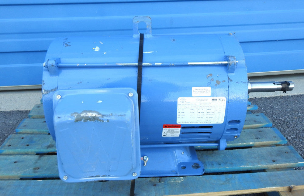 Worldwide Electric Close Coupled Motor 50 HP, 1800 RPM, 208-230/460V, 3 PH, ODP