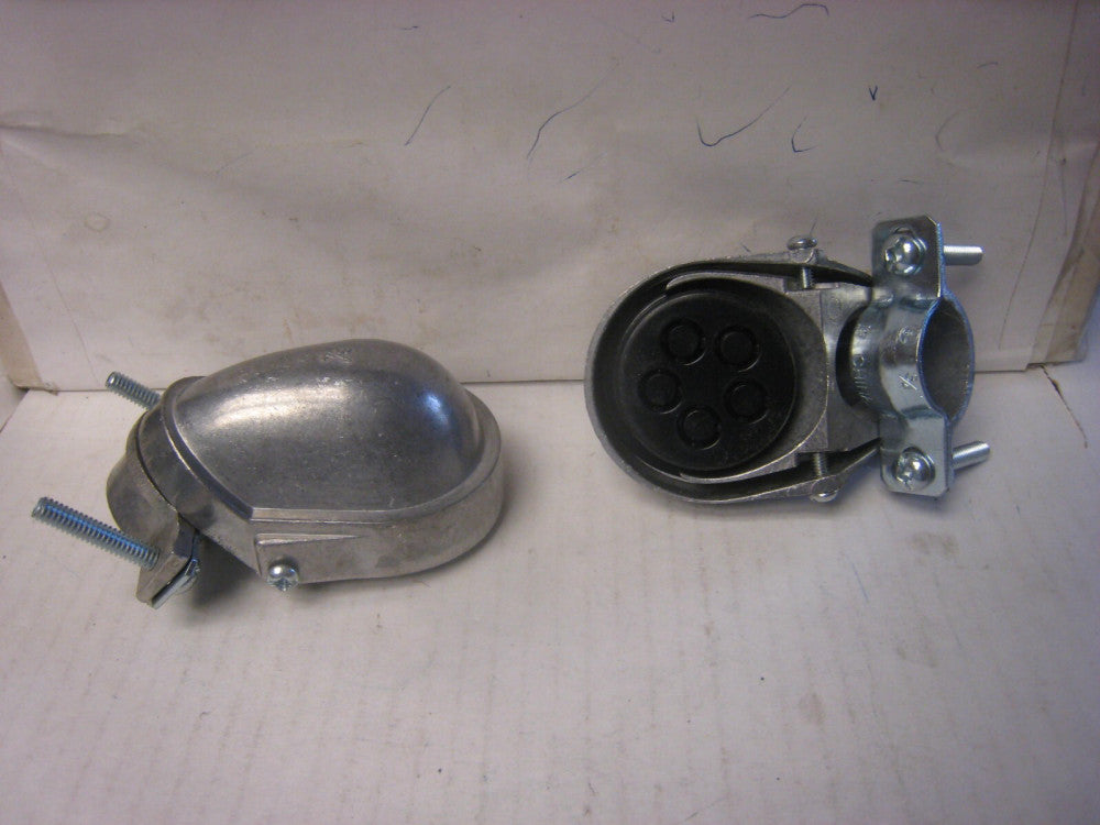 Lot of (2) ARLINGTON HEAVY DUTY Service Entrance EMT/Rigid Weather Head 3/4"