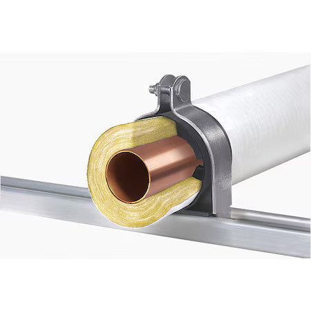 HYDRA-ZORB 928162-4-555 Insulation Clamp,1-5/8" OD x 1" Wall,304SS 9-Series for