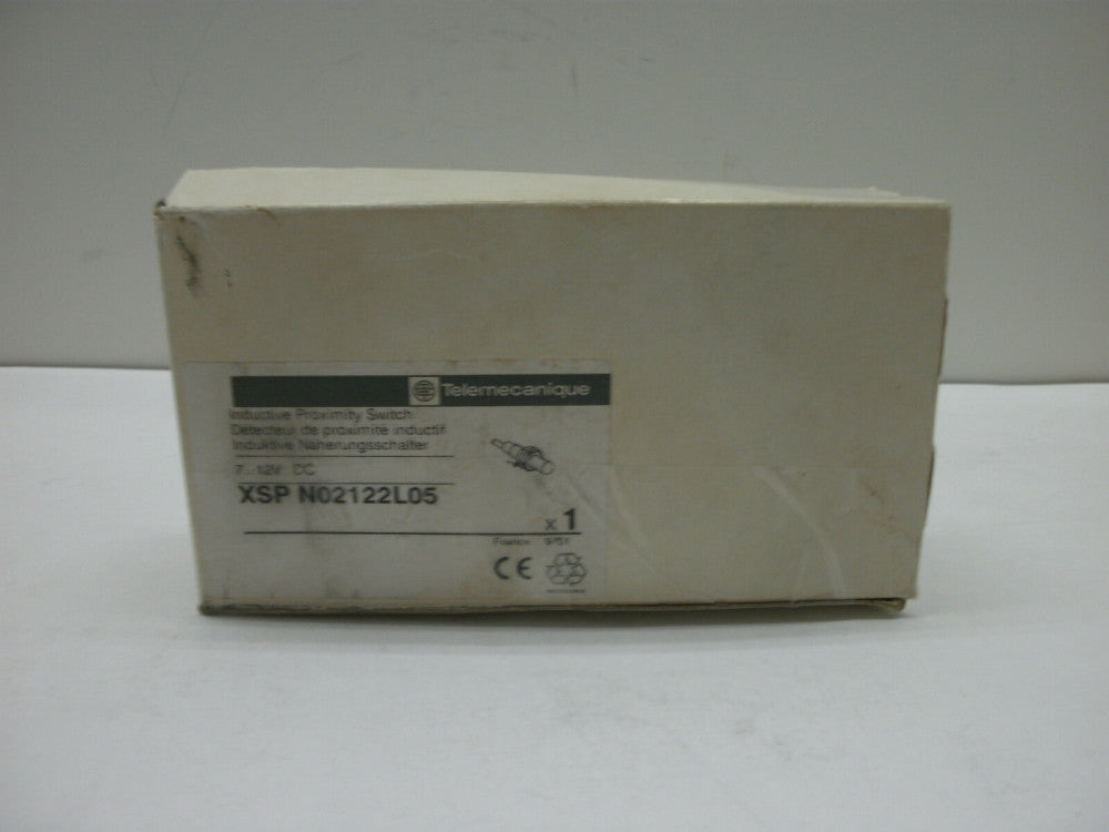 TELEMECANIQUE XSP N02122L05 INDUCTIVE PROXIMITY SWITCH 7...12V DC