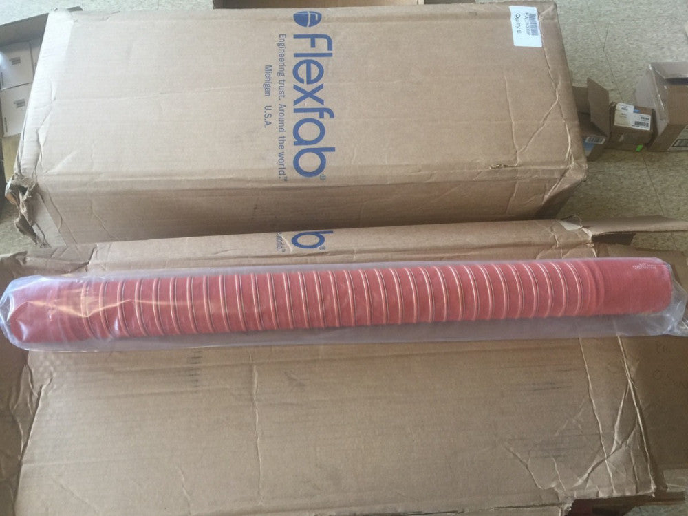 FLEXFAB  SIL-FAB2 HIGH TEMPERATURE HOSE DUCT AIRCRAFT / AVIATION   3" X 36"