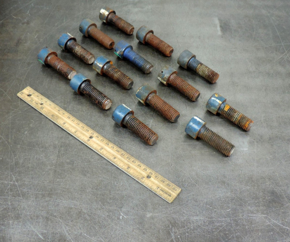 Industrial Socket Head Metric Cap Allen Bolt M20 x 55MM Lot of Fourteen (14)