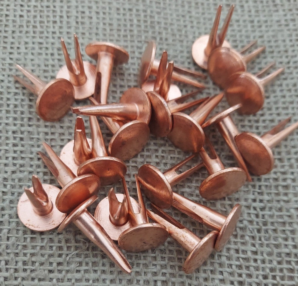 Lot of 25 - Cleaver Brooks Front Baffle Rivet Split, Boiler Clip 1” 841-00551 