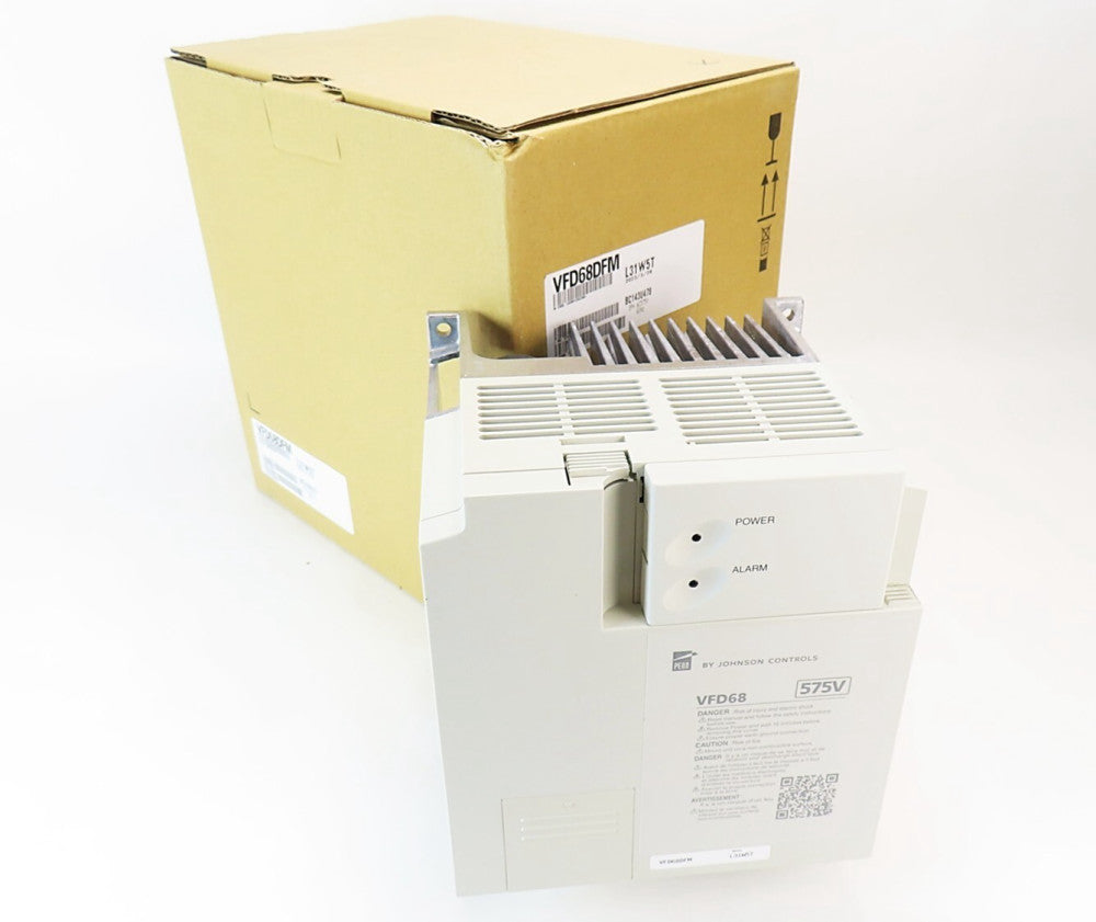 Johnson Controls VFD68DFM VFD68 Series VFD Drive 575VAC 3-Phase 0.75 kw 1HP NIB
