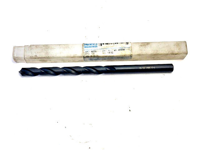 CHICAGO LATROBE DRILL BIT 13/32 IN HSS GP T/L DR. 49726 TYPE 120