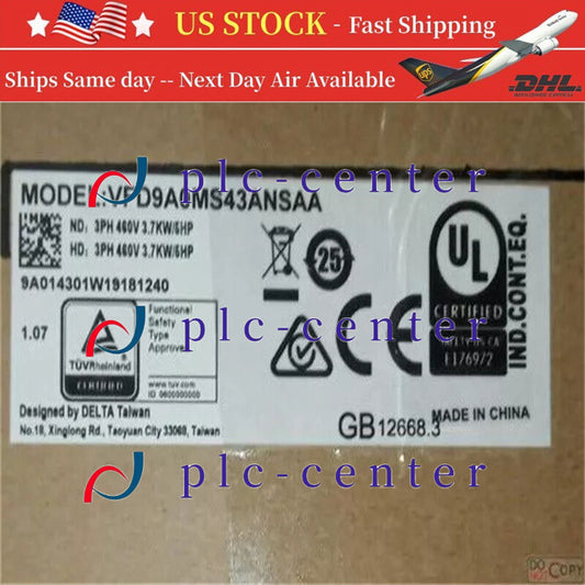 1pcs Brand New Delta inverter VFD9A0MS43ANSAA