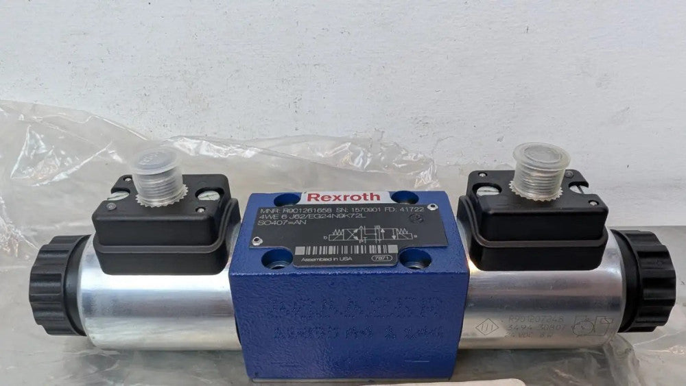 Rexroth R901261658 Directional Spool Valve 4WE6J62/EG24N9K72L 24VDC