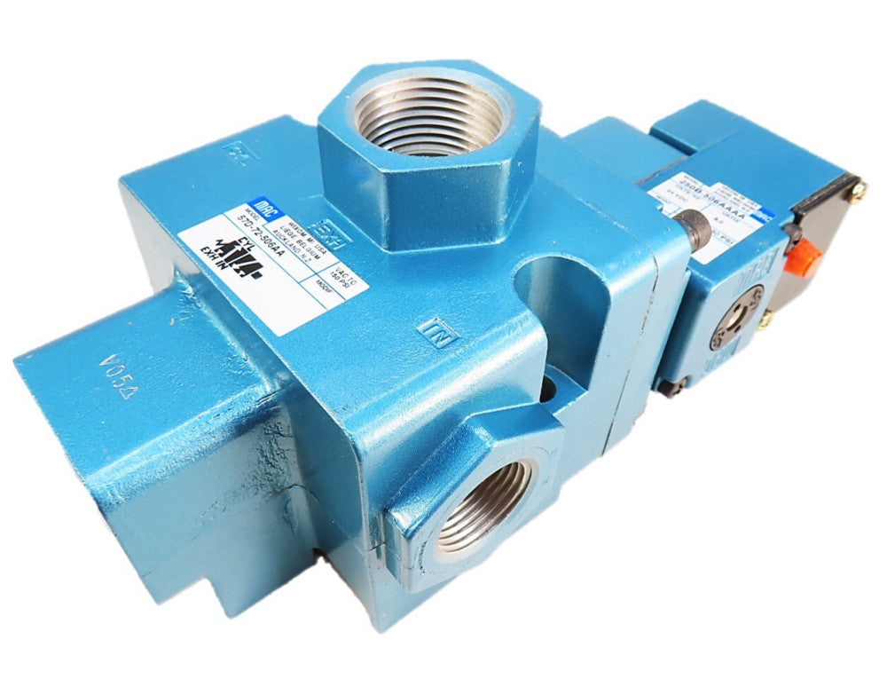 Mac 57D-72-506AA 57D72506AA 3-Way Solenoid Valve w/ 24VDC P250B-506AAAA NIB