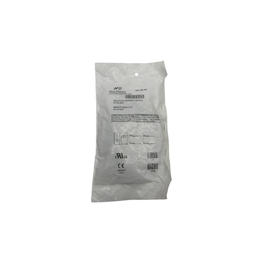 MICRO DETECTORS VK1-A0-1B 20-253VAC NSMP