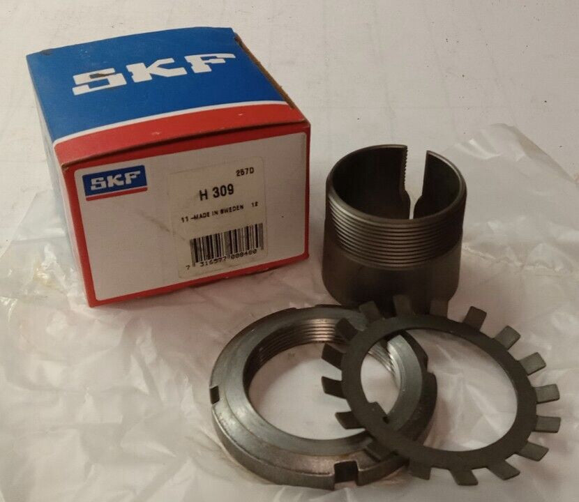 NEW SKF ADAPTER SLEEVE 40 MM BORE 39 MM LENGTH M45x1.5 THREAD H309