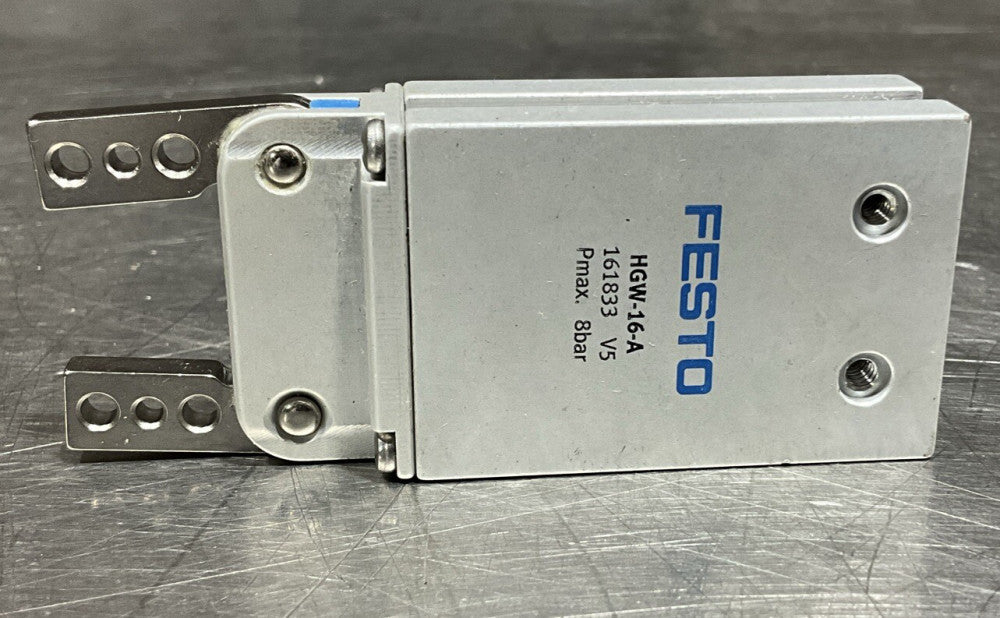 New FESTO HGW-16-A Angle Gripper 161833 Series V5 Nos Surplus