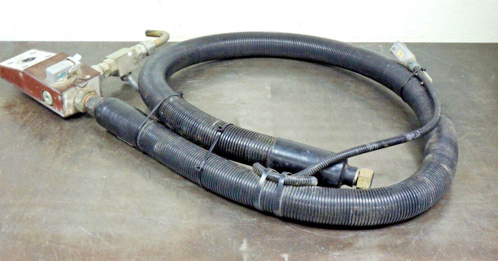 SCA Schucker 0433.0727 Hot Melt Glue Heated Hose with 0689.0211 Valve 0670.0129