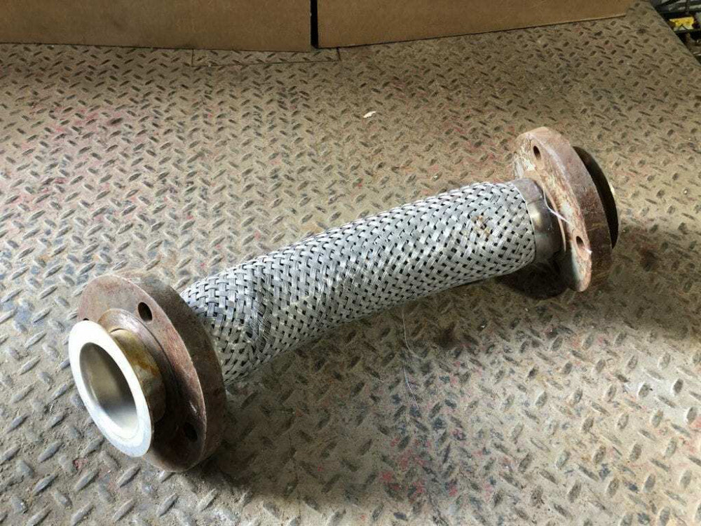 3" X 24" Flanged Braided Stainless Steel Flexible Hose