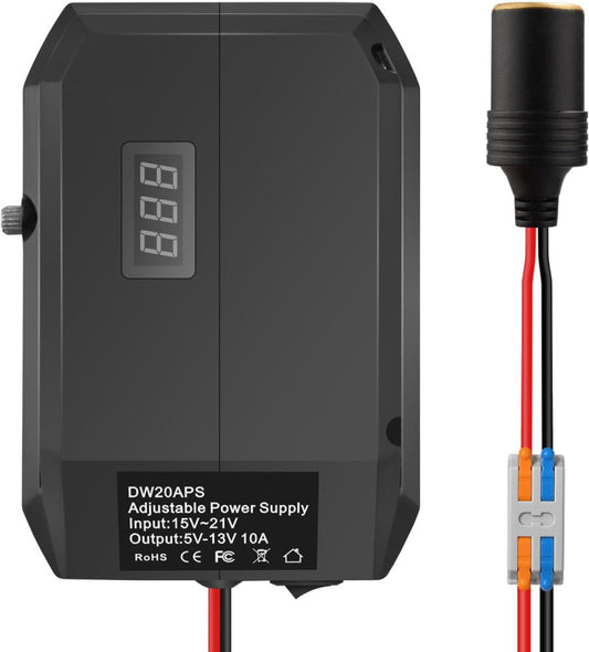 20V to 12V Step down Converter for Dewalt 20V To12V Battery, Converter for Dewal