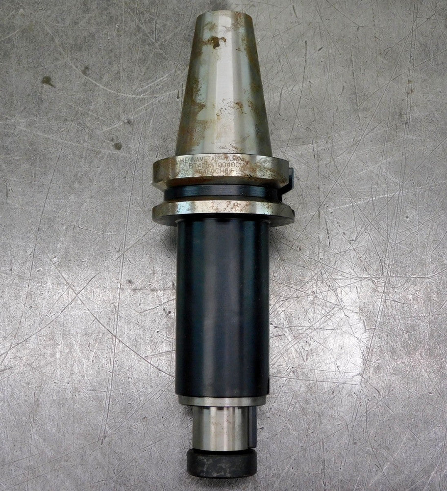 Kennametal BT40SA100400 Taper End Mill Tool Holder BT40