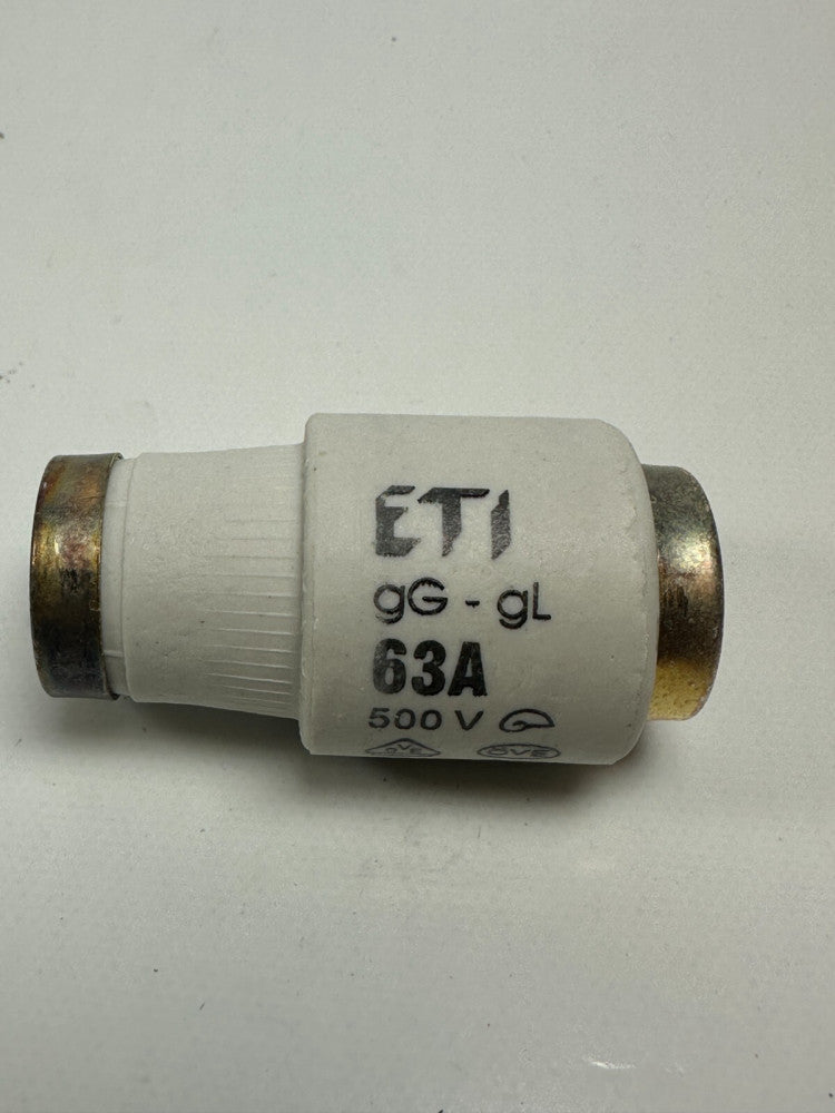 ETI 2313403-01 Diazed Fuses 63A/500V (Box of 5) New Fast Ship