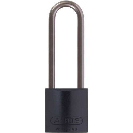 Abus 72 Hb/40-75 Kd Black Lockout Padlock,Kd,Mk,Black,1-1/2"H