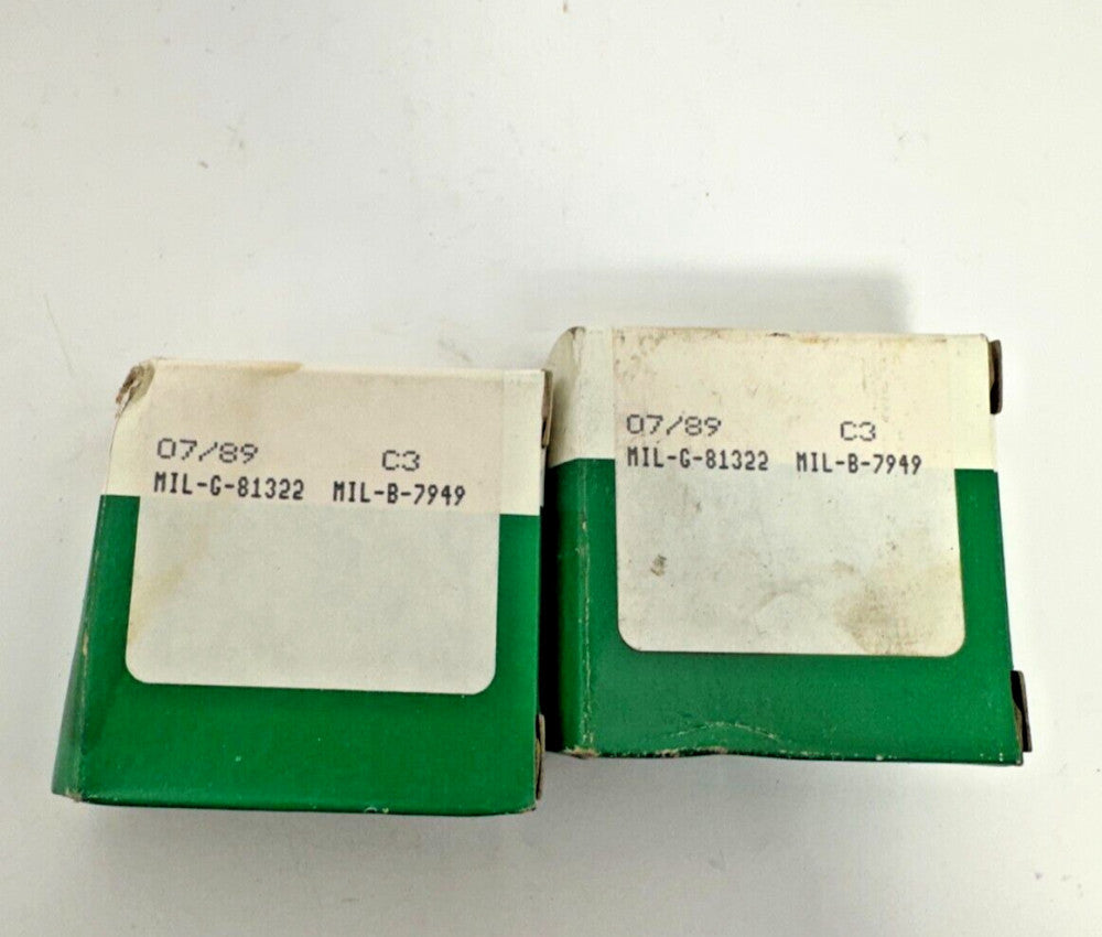 (Lot of 2) Fafnir Bearing KP4-FS464 KP4A FS464 MIL-B-7949 MIL-G-81322