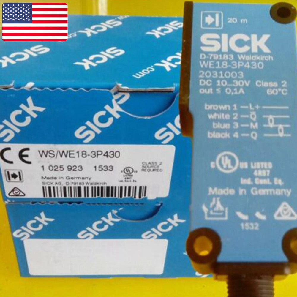 One Brand New SICK WS/WE18-3P430 Photoelectric Switch Sensor - US Stock