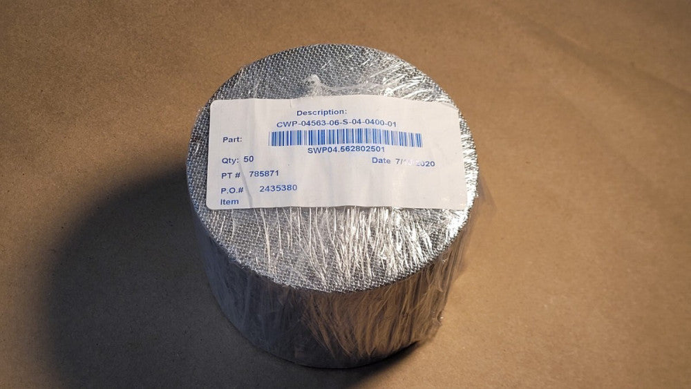 Lot of 50 SWP04.562802501 Mesch Screen Filters 785871 CWP-04563-06-S-04-0400-01