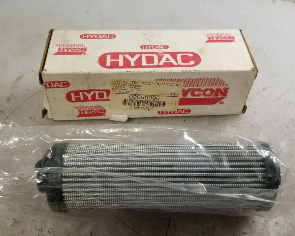 NEW HYDAC 02059096 HYDRAULIC FILTER ELEMENT 12 MICRON 250 PSID
