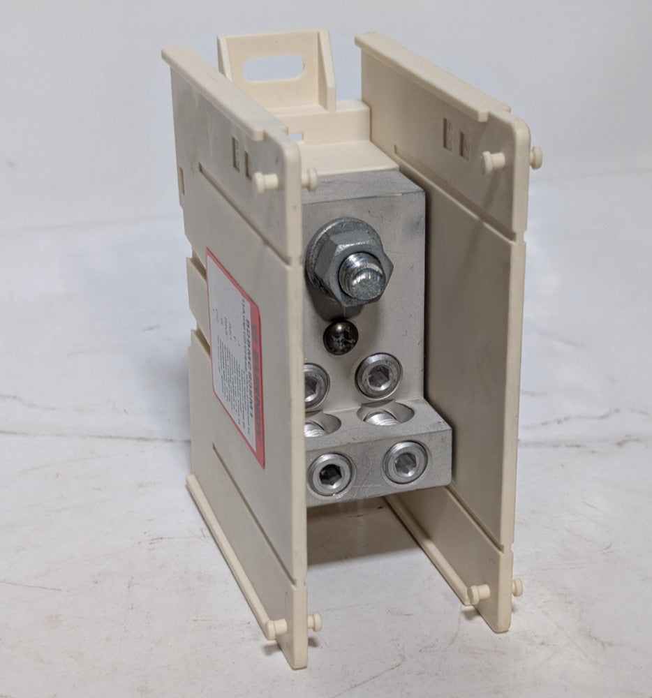 Burndy BDBMCS3SM1 Versipole Power Distribution Block 50069365, 1-Pole, AL9CU