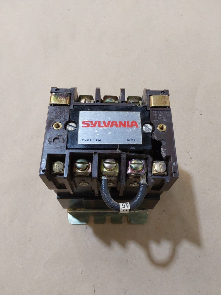 JOSLYN CLARK T77U021 NEMA SIZE 1 CONTACTOR T77UO21 W/ TB 159-1 110 50HZ