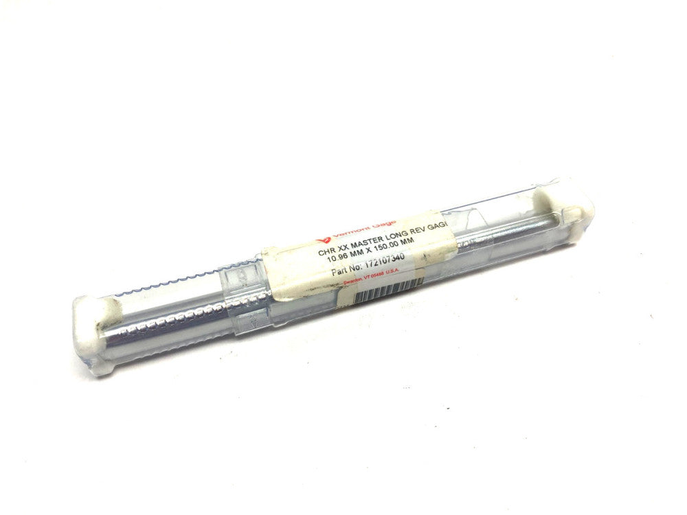 Vermont Gage 172107340 CHR XX Reversible Long Master Gage 10.96mm x 150.00mm