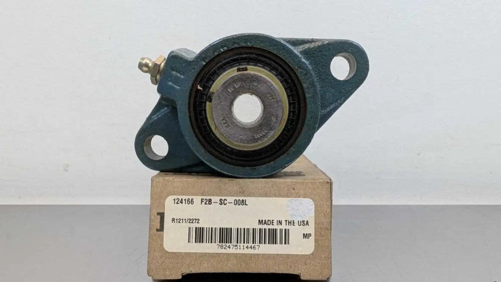 Dodge F2B-SC-008L 2-Bolt Flange Mount Bearing 124166 1/2" ID