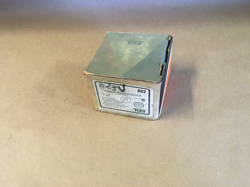 T&B 609 1" to 1/2" Threaded Reducer *BOX OF 19*  (KB)