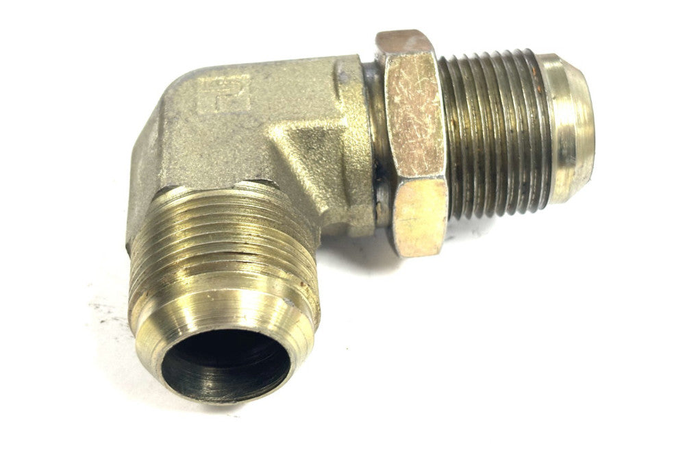 PARKER 90-DEGREE ELBOW FITTING MALE 5/8"-12, MALE 1"- 12
