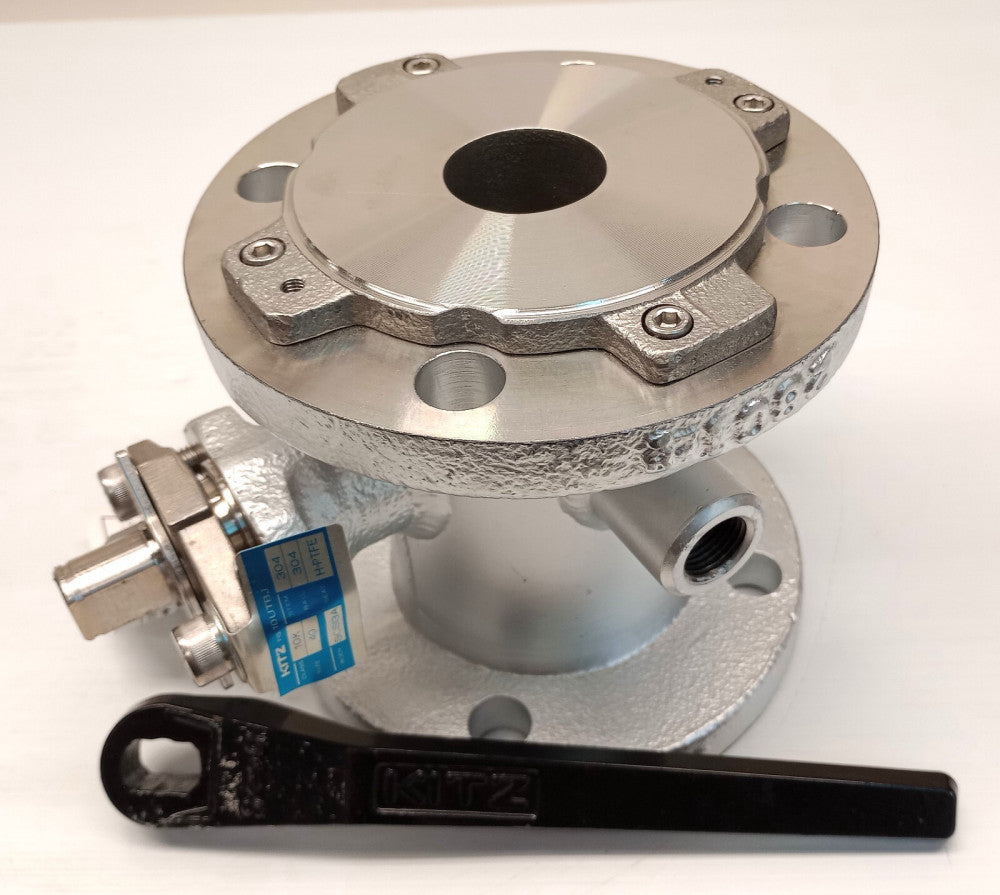Kitz 10UTBJ40A Jacketed Ball Valve With Handle 1021108258-001