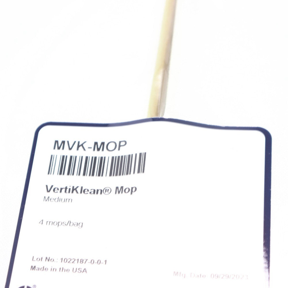 (4-Pk) Contec Vertiklean Wet Mop Head Polyester Foam 12.75" MVK-MOP