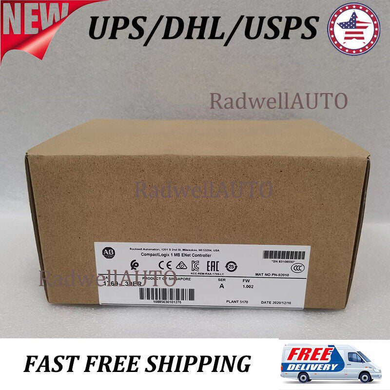 1PC New Sealed AB 1769-L30ER / A CompactLogix 1MB ENet Controller 1769L30ER