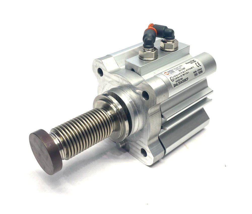 Metal Work 294L50A008CP Pneumatic Cylinder 50mm Bore 8mm Stroke NO HARDWARE