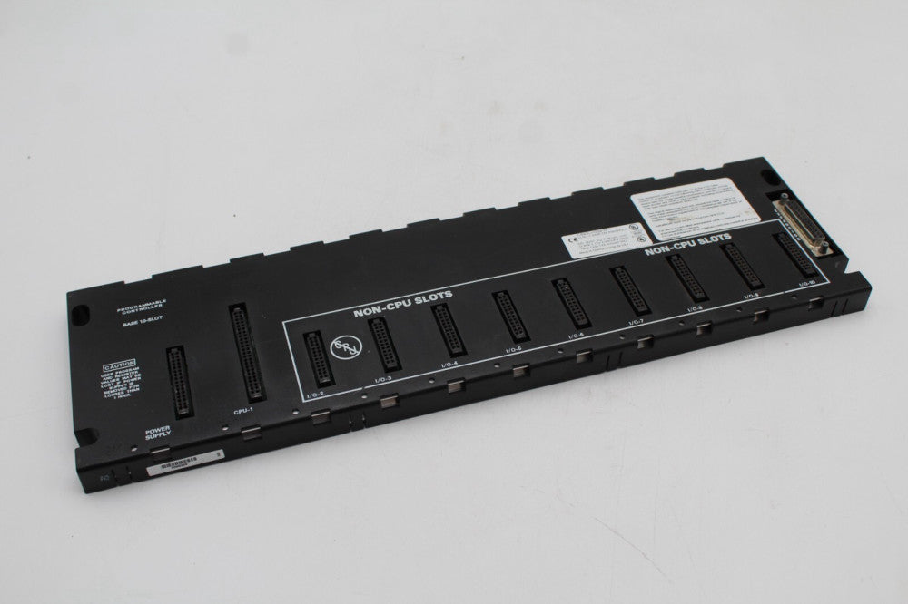 GE Fanuc IC693CHS391M 10 Slot Base EMI