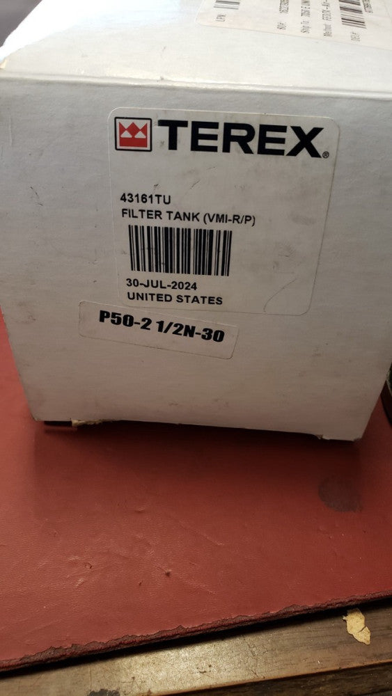 New Terex FILTER TANK (VMI-R/P) 43161TU  (C2-5C)