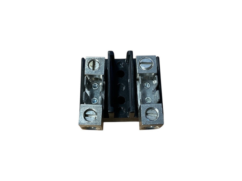 ElecTron EB-422 2-Pole Terminal Block 1/4" X 5/16" w/ Spade Terminals