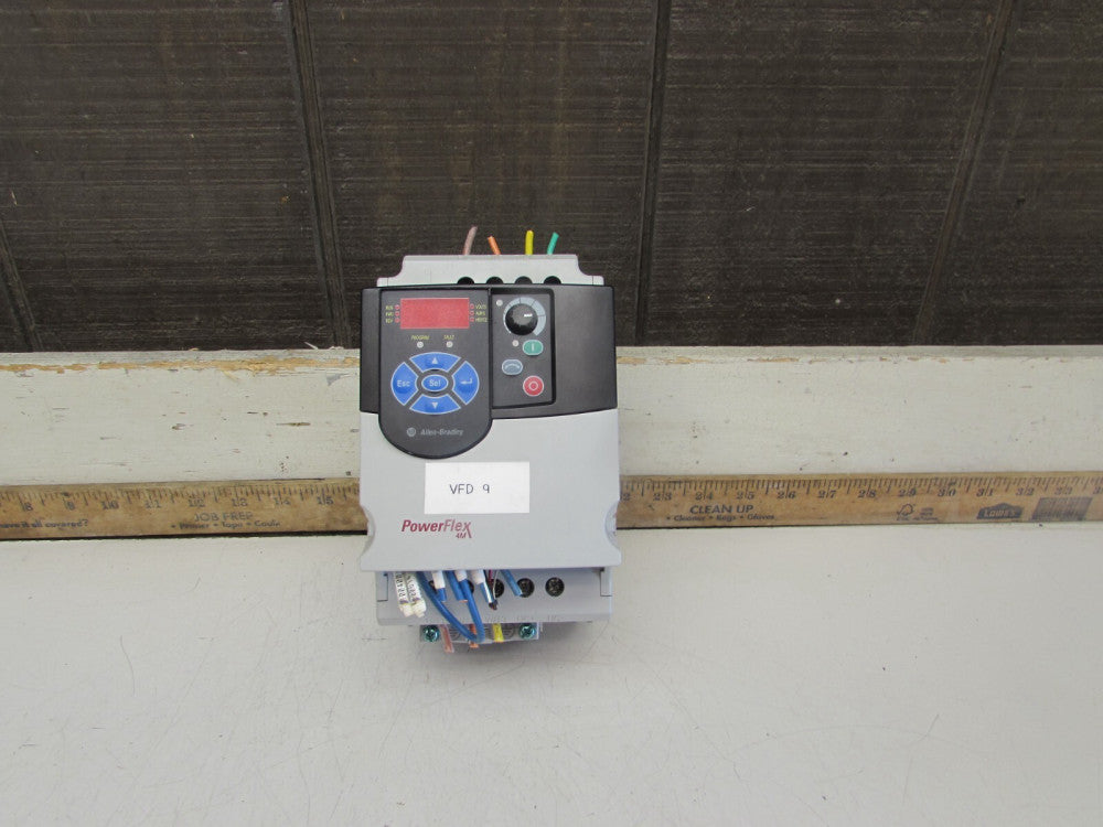   ALLEN BRADLEY 22F-D6P0N103 SERIES A POWERFLEX4M 3HP Drive, 480VAC, MAKE OFFER!