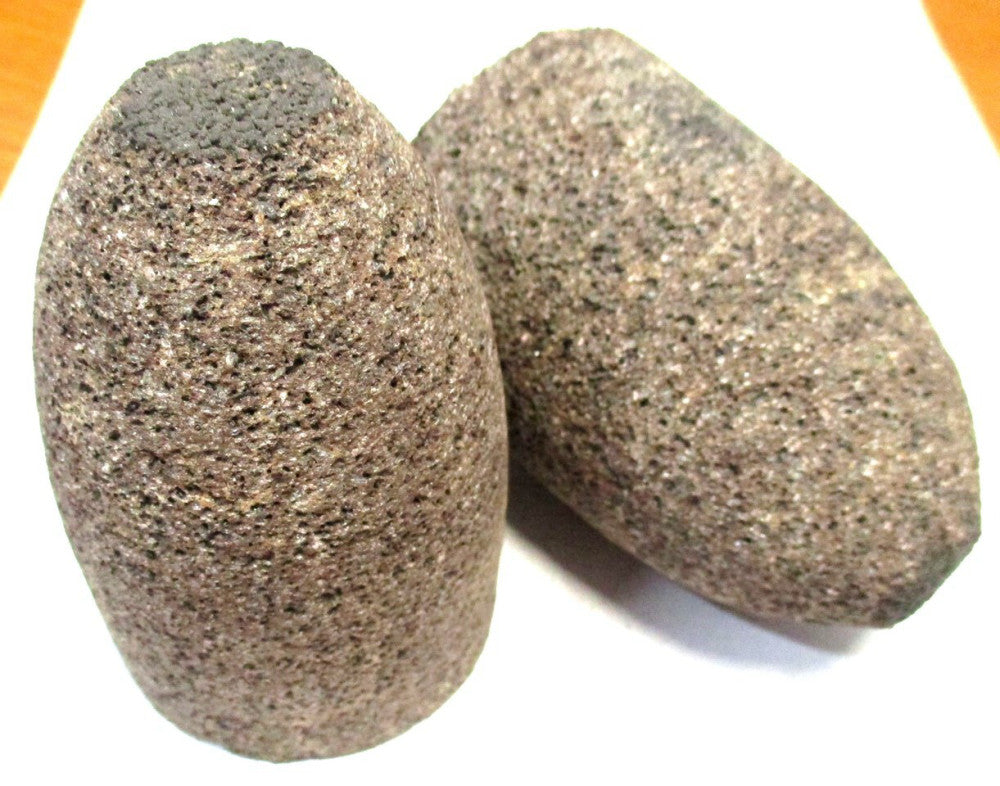 Daco (1165PW) 2-1/2 x 3-1/2 x 5/8-11 20 Grit Aluminum Oxide Grinding Cone - 2 PC