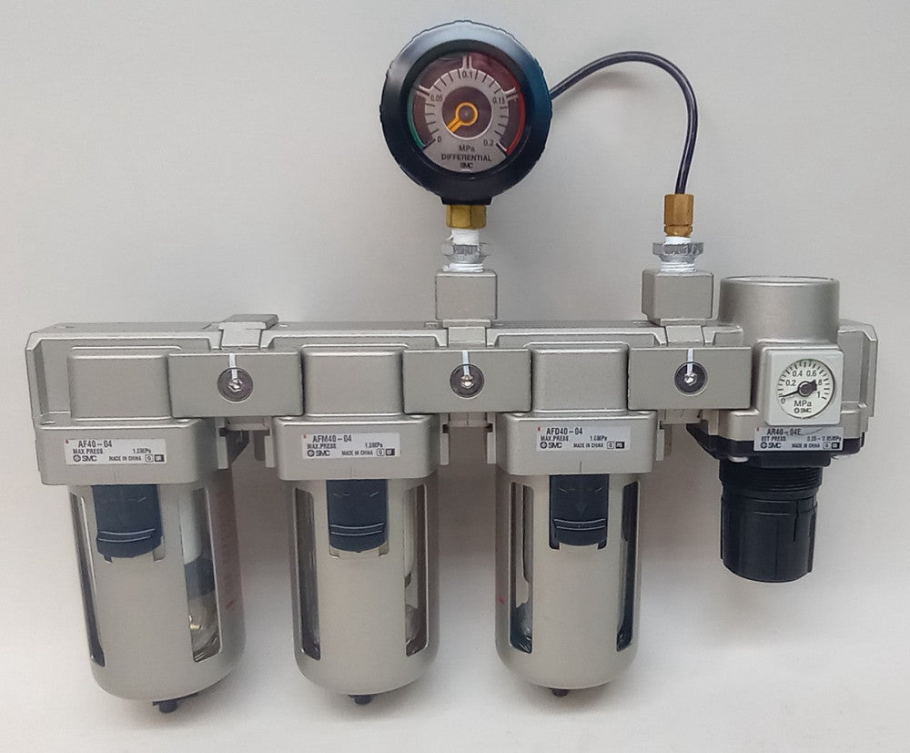 SMC AC40X-04E-X2191A F/R/L Combo Modular 1/2" Port AC40X Series