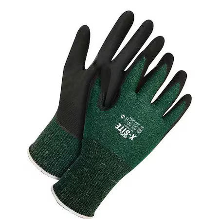 Bdg 99-1-9500-9 Cut-Resistant Coated Gloves, Cut Level A2 ,Dipped ,Nitrile