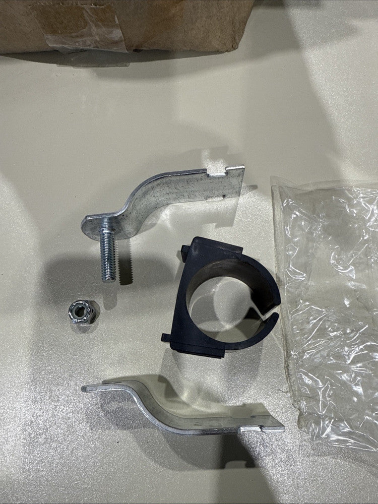 Qty 24 22400223778 1 5/8” OD-1-1/2P CUSHION CLAMP ELECTRO-GALVANIZED