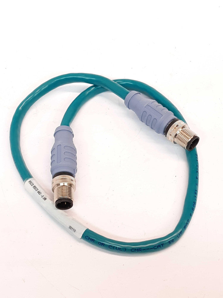 Turck RSCD RSCD 443-0.5M Cordset Male Male 4-Pole 0.5 Meter Cable 