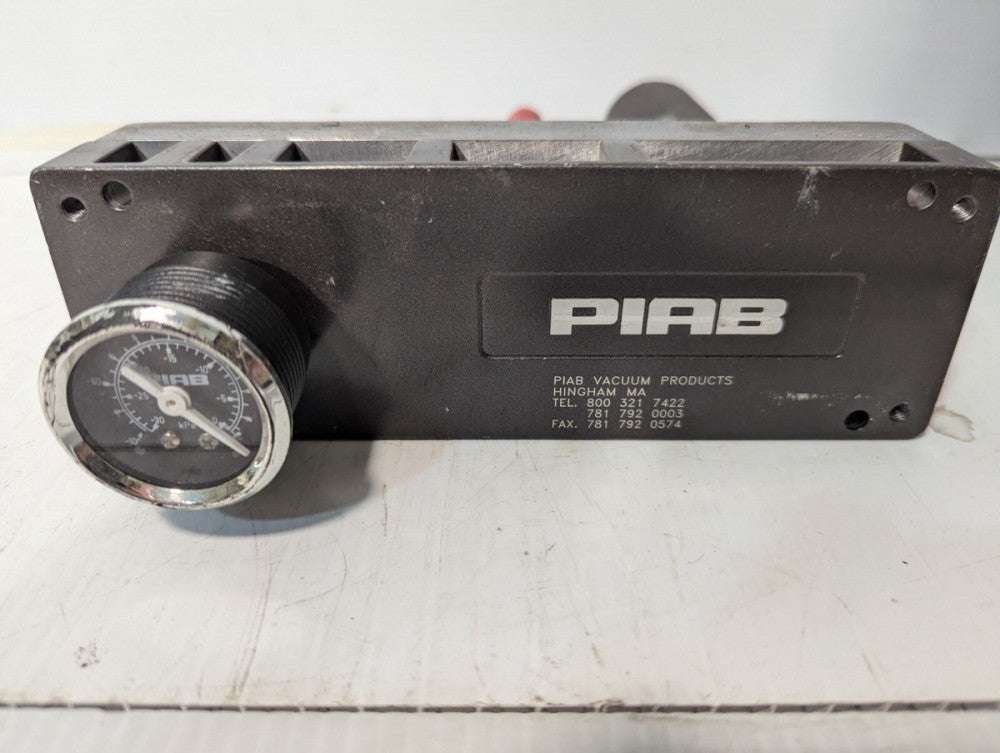 PIAB MLD-25-MK-1 Vacuum Pump Assembly 32.01.070, Pressure Max 87