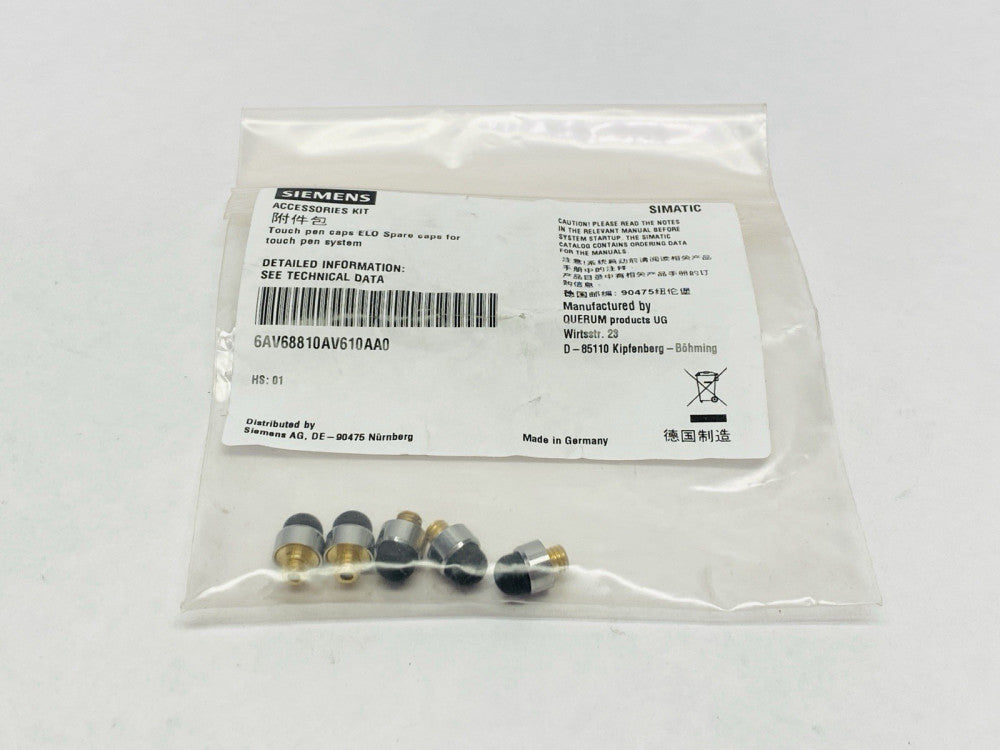 Siemens 6AV68810AV610AA0 Touch Pen Caps ELO Spare Caps LOT OF 5